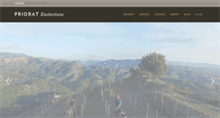 Desktop Screenshot of prioratenoturisme.com